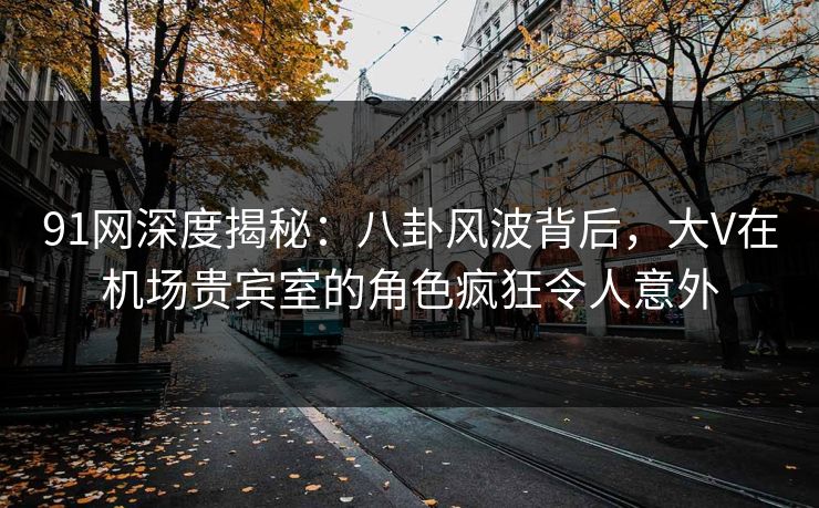 91网深度揭秘：八卦风波背后，大V在机场贵宾室的角色疯狂令人意外